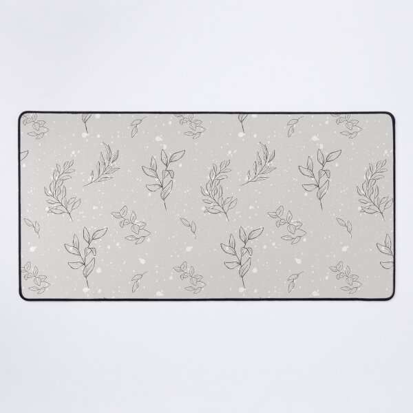 Item preview,  Soft beige leaves pattern designed and sold by Levated.