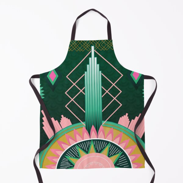 Item preview, Art Deco in Green designed and sold by liveinpaper.