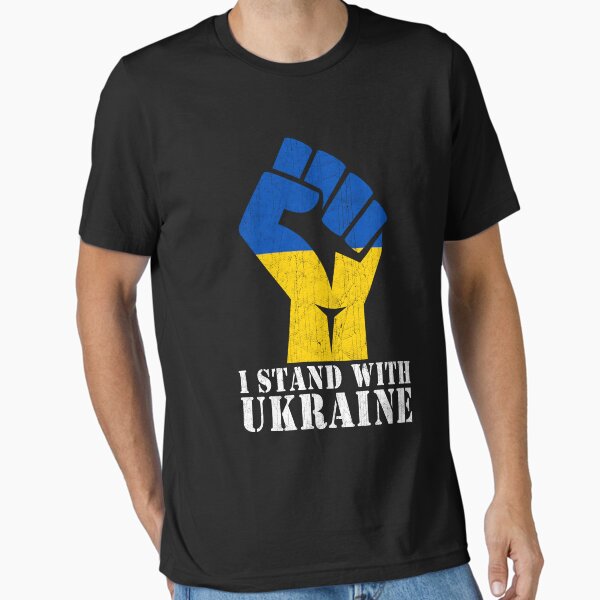 Item preview, Copy of I Stand With Ukraine Ukrainian Flag designed and sold by NesArt.