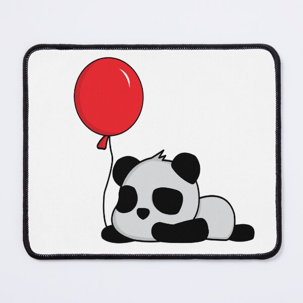 Item preview, BING DWEN DWEN - cute panda with balloon designed and sold by cool-things-br.