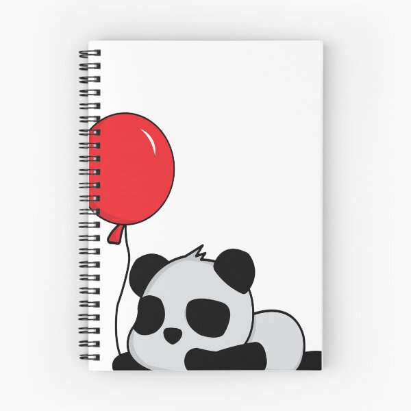 Item preview, BING DWEN DWEN - cute panda with balloon designed and sold by cool-things-br.