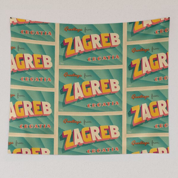 Item preview, Greetings From Zagreb, Croatia. designed and sold by CallahanLounge.