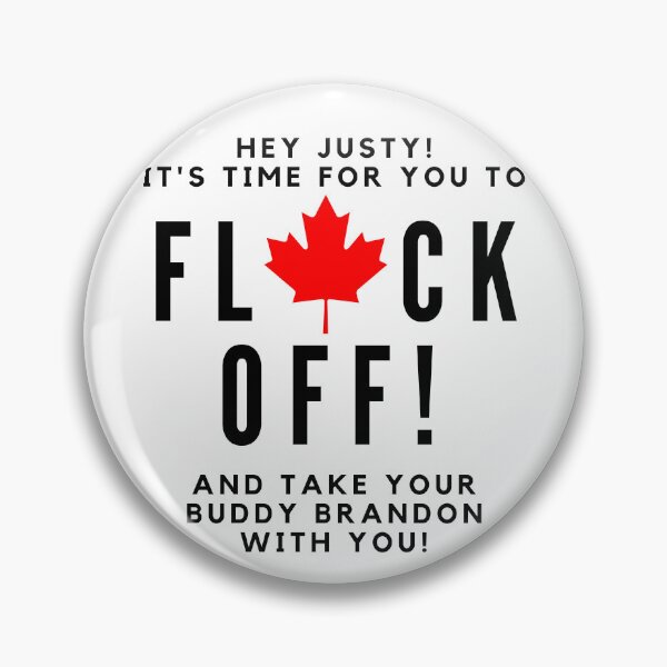 Item preview, Hey Justy! It's Time For You To Flock Off And Take Your Buddy Brandon With You! Black Text designed and sold by TWMBDesigns.