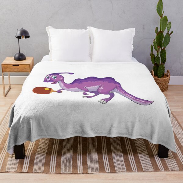 Item preview, Dinosaur Playing Table Tennis ,Funny Good Purple Dinosaur Table Tennis Lovers Art designed and sold by pedrored369.
