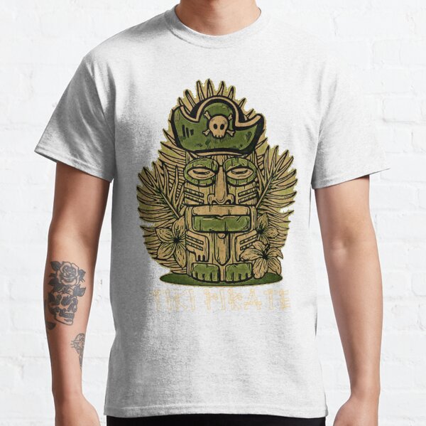 Item preview, Tiki Pirate Green designed and sold by Captain Jack's Pirate Hats.
