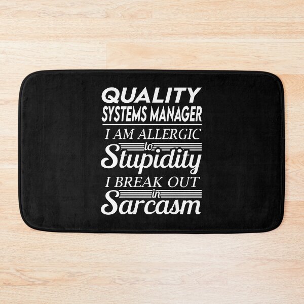 Item preview, Quality Systems Manager T Shirt - Sarcasm Job Gift Item Tee designed and sold by alexandraf49.