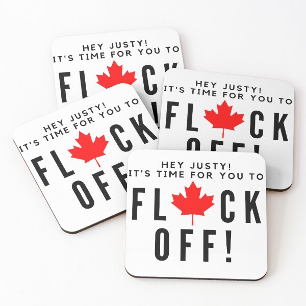 Item preview, Hey Justy! It's Time For You To Flock Off! Black Text designed and sold by TWMBDesigns.
