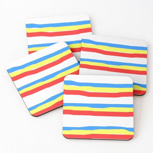 Item preview, Blue Yellow Red White  designed and sold by DianeBP.