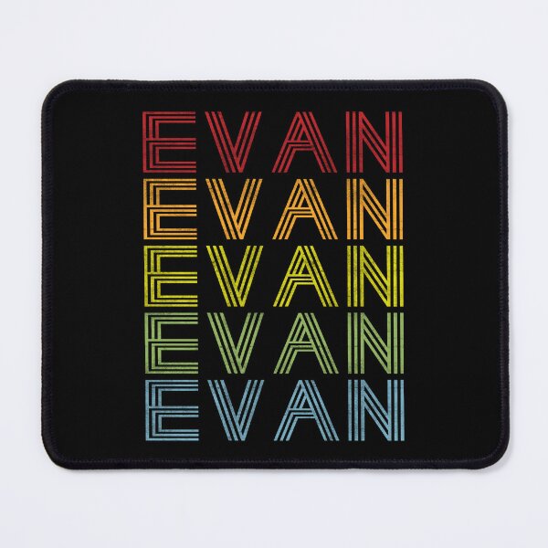 Item preview, Evan Name T Shirt - Evan Vintage Retro Evan Name Gift Item Tee designed and sold by chezeva.