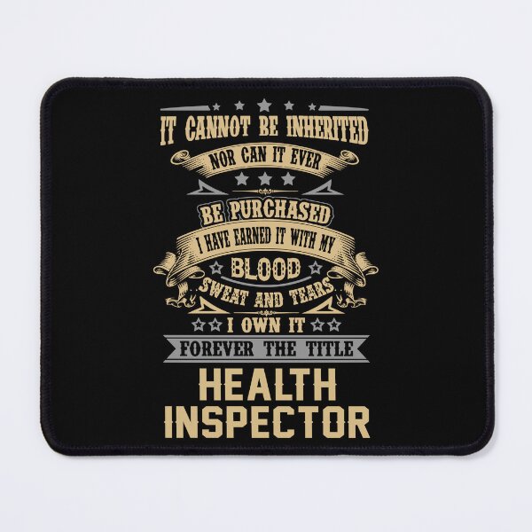 Item preview, Health Inspector T Shirt - Forever The Title Job Gift Item Tee designed and sold by celiagomez456.