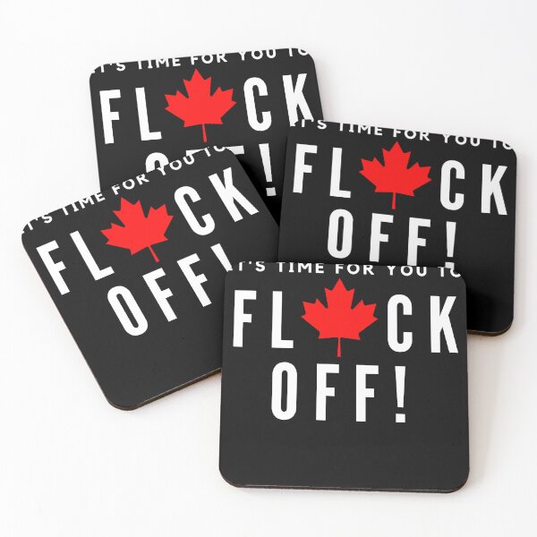 Item preview, Hey Justy! It's Time For You To Flock Off! White Text designed and sold by TWMBDesigns.