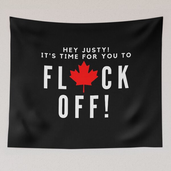 Item preview, Hey Justy! It's Time For You To Flock Off! White Text designed and sold by TWMBDesigns.