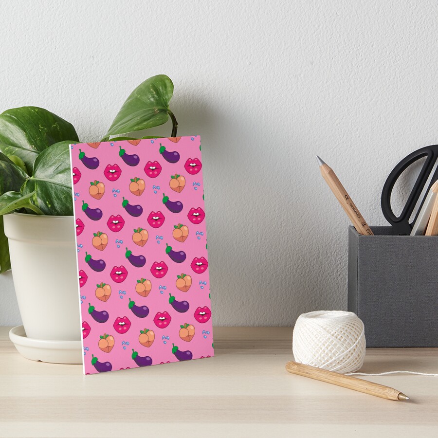 "Funny and sexy emojis " Art Board Print by Sholpik | Redbubble