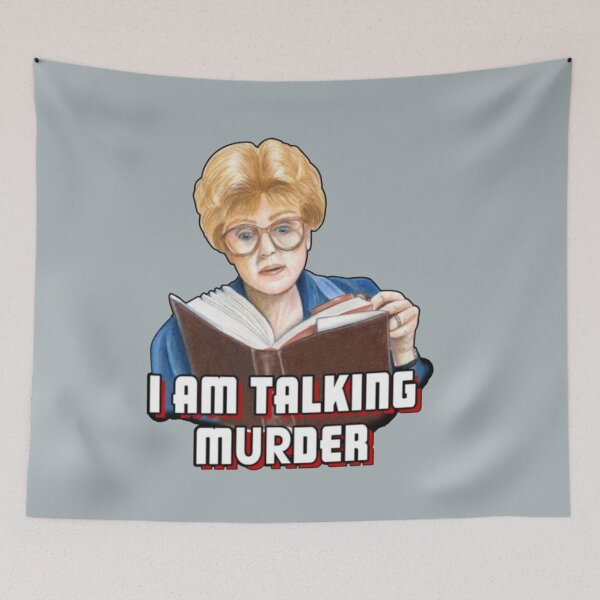 Item preview, Talking murder jessica murder fletcher images designed and sold by MadisonNorman45.
