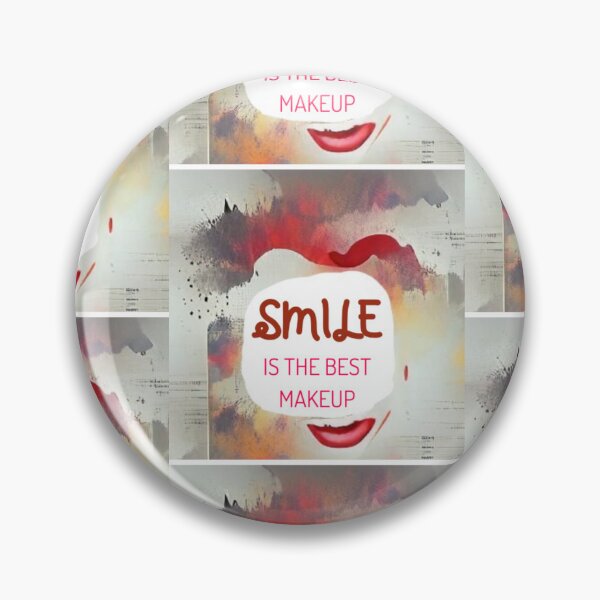 Item preview, Smile is the best make up with red wording #2 designed and sold by Bekindtome.