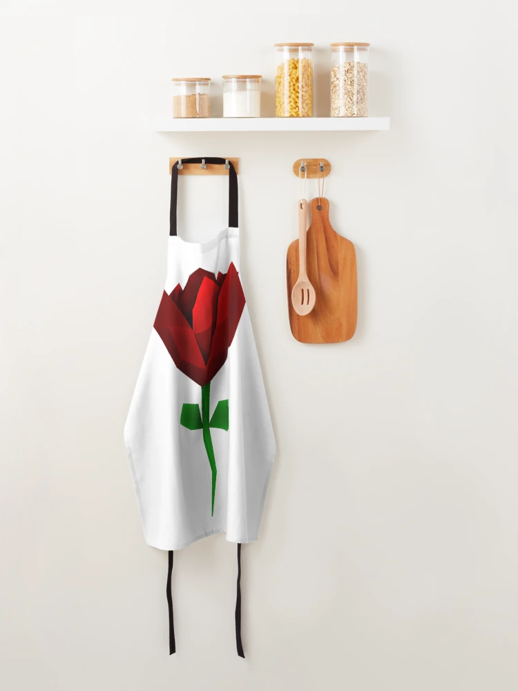 Thumbnail 4 of 6, Apron, LowPoly Flower designed and sold by Razor3D.