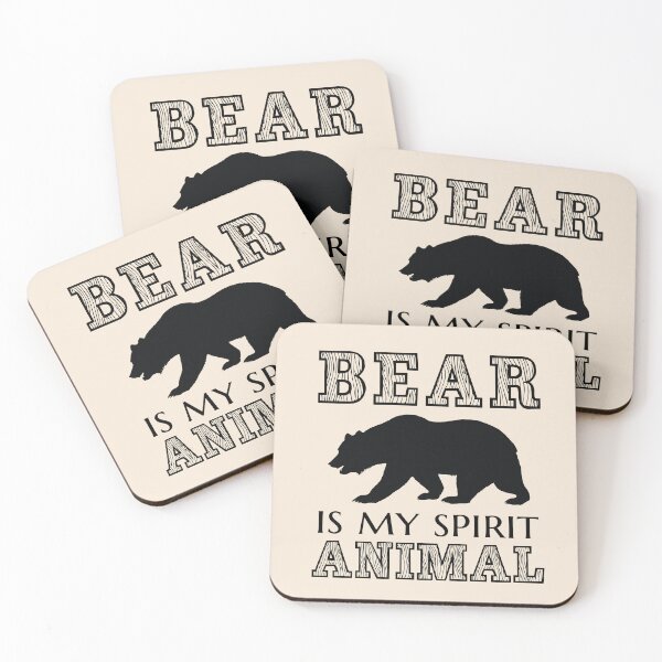 Item preview, Bear is my spirit animal - Bear lover - my spirit animal designed and sold by Alice-Elgawi.