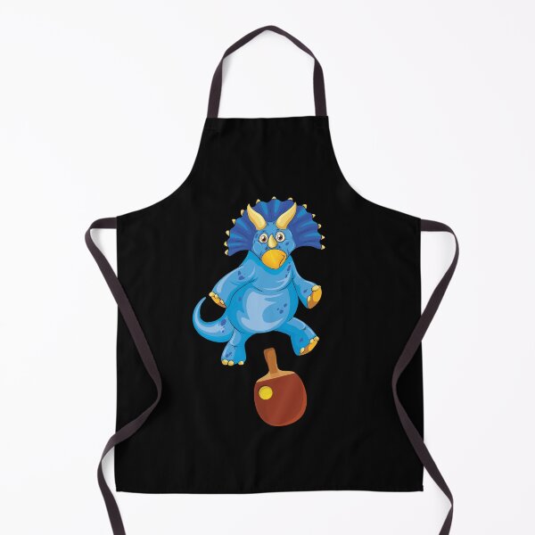 Artikelvorschau, Dinosaurier, der Tischtennis spielt, lustiges gutes Dinosaurier-Tischtennis-Liebhaber-blaues Design entworfen und verkauft von pedrored369.