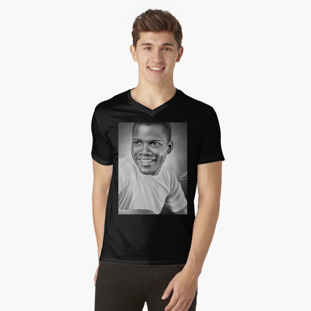 Item preview, V-Neck T-Shirt designed and sold by wayneflint.