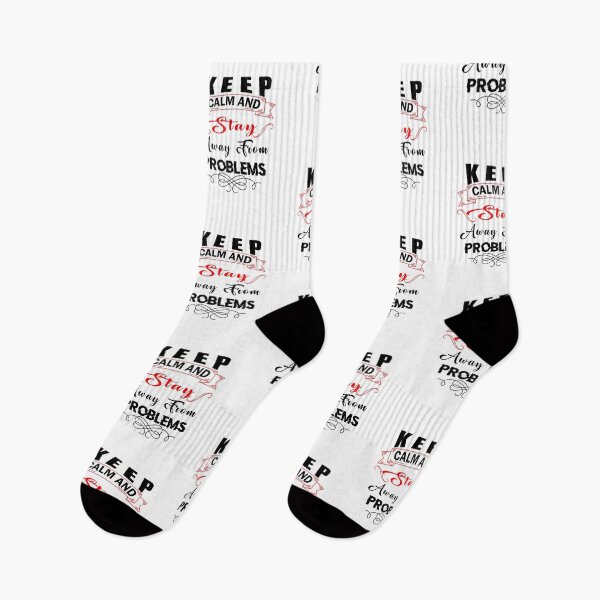 Item preview, Keep Calm And Stay Away From Problems designed and sold by EasilyShop.