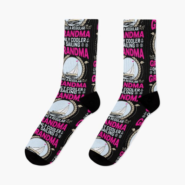 Item preview, sailing grandma just like a regular grandma only cooler designed and sold by JaMatt1983.