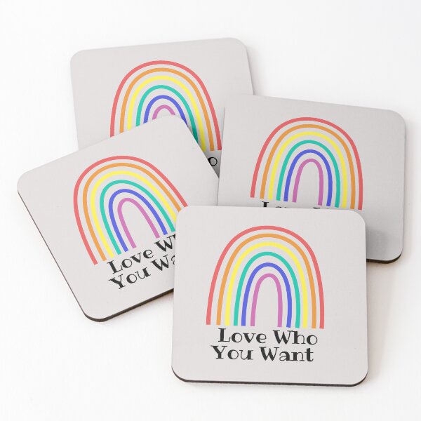 Item preview,    Love Who You Want funny Gay Lesbian Trans Bisexual - Gay Pride designed and sold by unique things.
