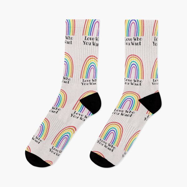 Item preview,    Love Who You Want funny Gay Lesbian Trans Bisexual - Gay Pride designed and sold by unique things.
