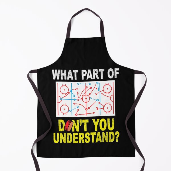 Item preview, What Part Of You Dont Understand Funny Ice Hockey Coach designed and sold by Rebecca-Cruz.
