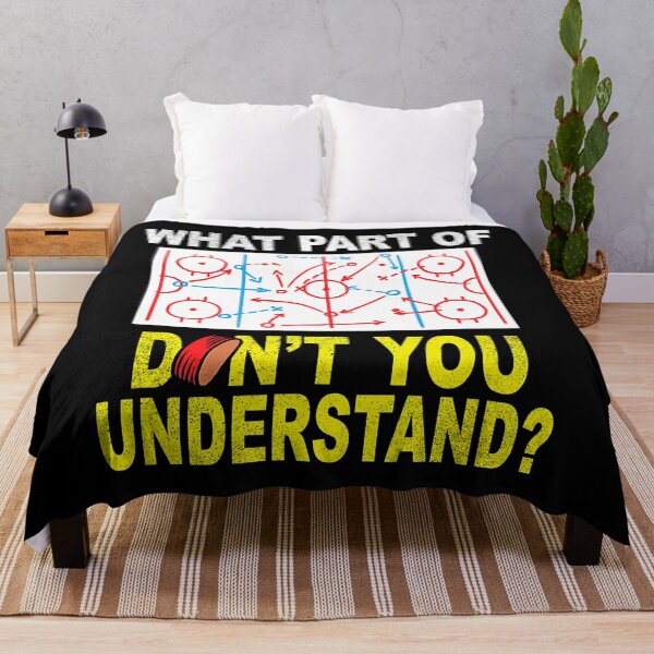 Item preview, What Part Of You Dont Understand Funny Ice Hockey Coach designed and sold by Rebecca-Cruz.