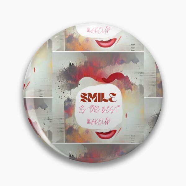 Item preview, Smile is the best make up with red wording #4 designed and sold by Bekindtome.