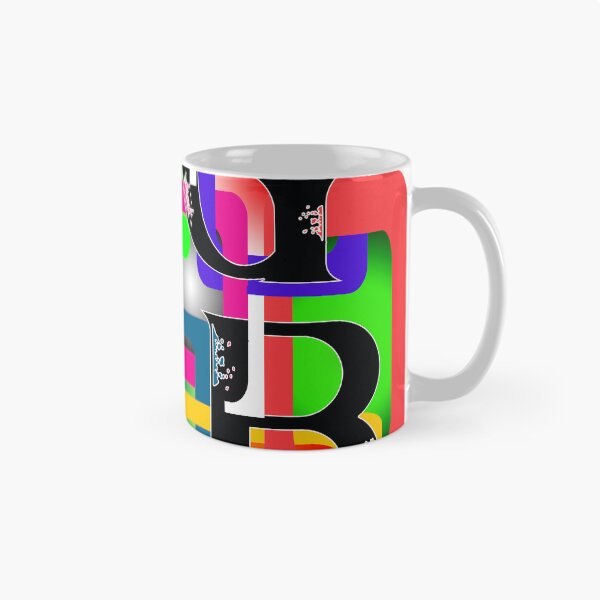 Item preview, RGB letters in many colorful rectangles designed and sold by Bigrow.