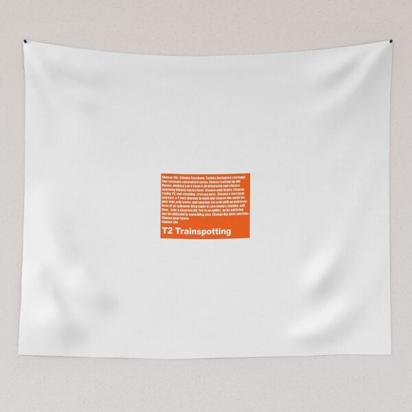 Item preview, T2 Trainspotting Choose Life  designed and sold by Blackrabbit2.