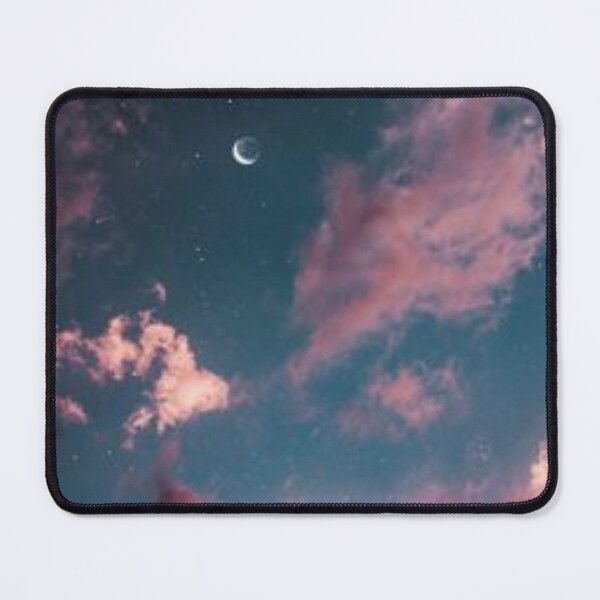 Item preview, cosmic sky with clouds and stars designed and sold by ClubShorts.