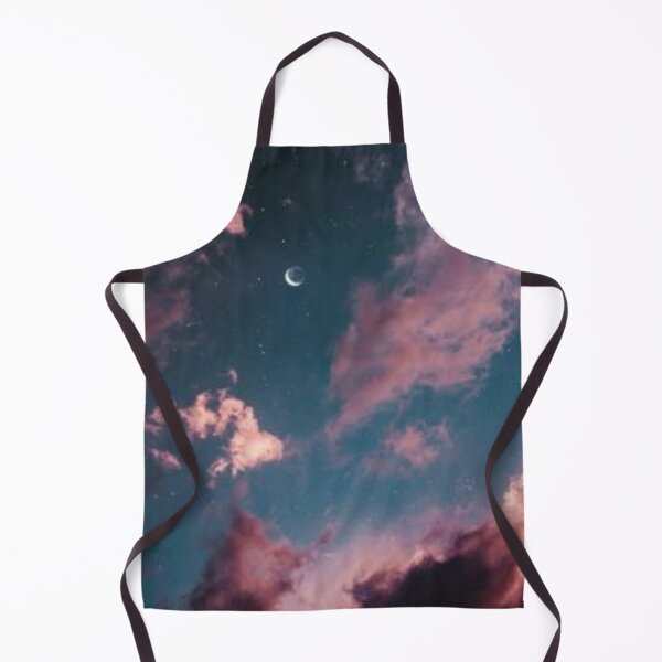 Item preview, cosmic sky with clouds and stars designed and sold by ClubShorts.