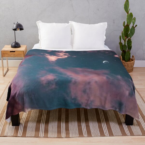 Item preview, cosmic sky with clouds and stars designed and sold by ClubShorts.