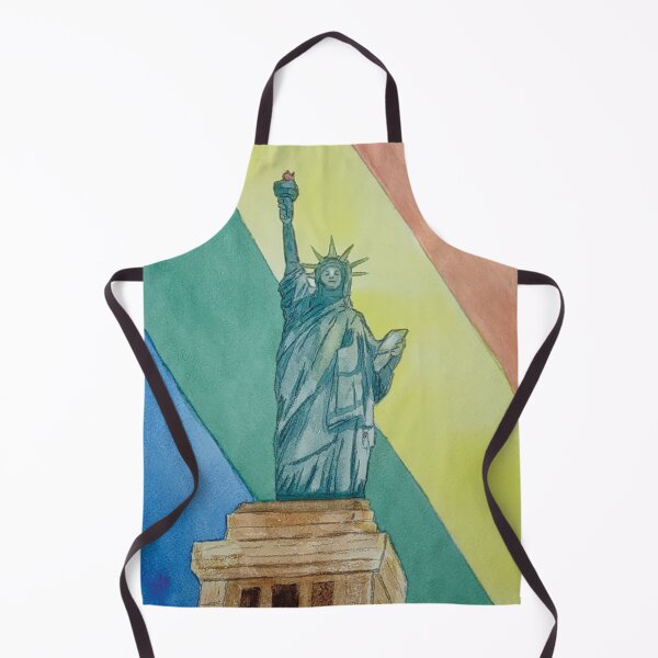 Item preview, Freedom Watercolor Statue of Liberty - LBGTQ designed and sold by CJ Calvert.