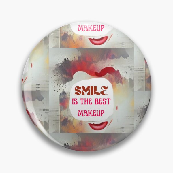 Item preview, Smile is the best make up with red wording #5 designed and sold by Bekindtome.