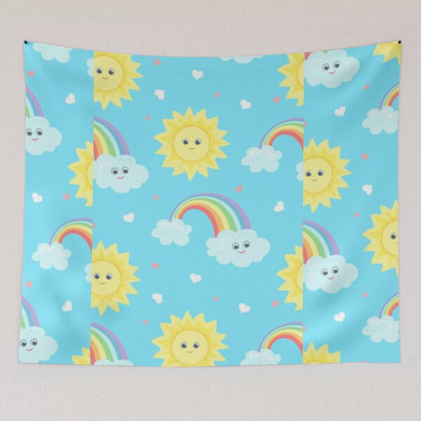 Item preview, Star With Cute Clouds In A Blue Sky designed and sold by Dbanksdesign.
