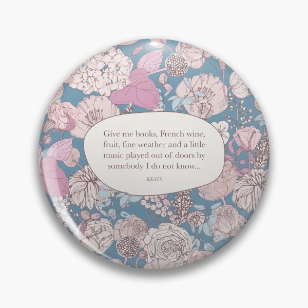 Item preview, Give me books, French wine - Keats designed and sold by StudioCitrine.