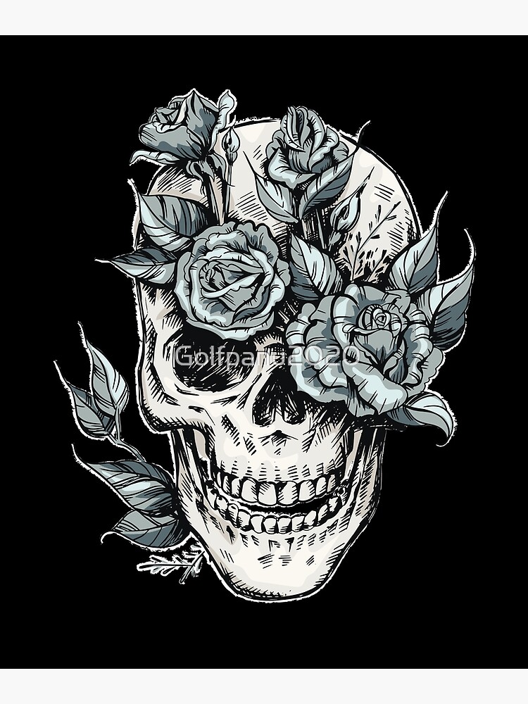 Skull Tattoo Clipart Vector, Skull Head Illustration Tattoo Black, Anatomy,  Skeleton, Head PNG Image For Free Download