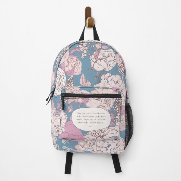 Item preview, Give me books, French wine - Keats designed and sold by StudioCitrine.
