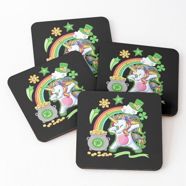 Item preview, Lepricorn Leprechaun Dabbing Unicorn Girls St Patricks Day designed and sold by Hananiah Merch.