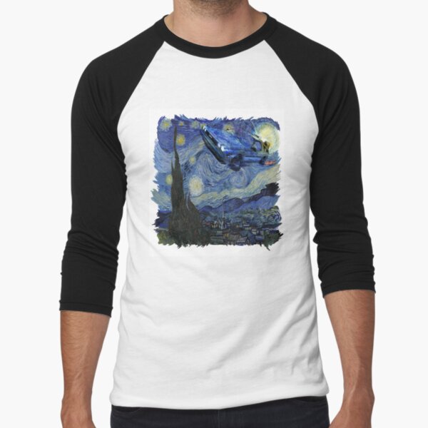 Item preview, Starry Night Delorean designed and sold by UnionTee.
