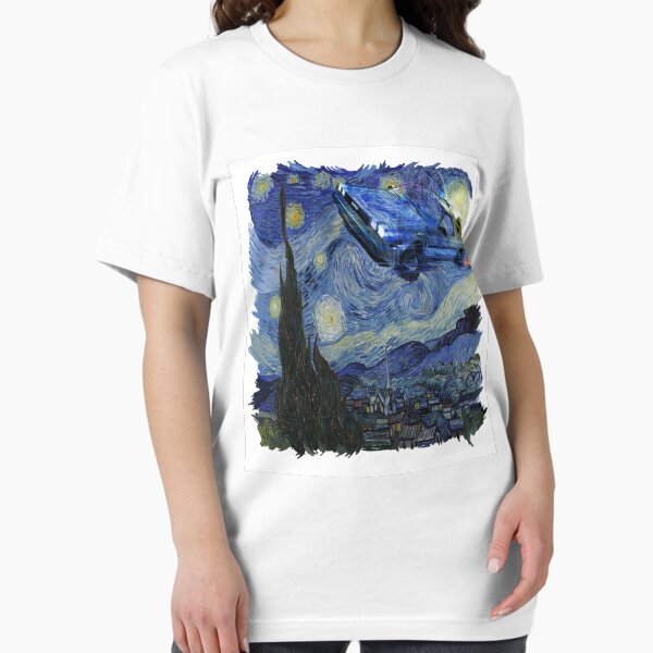 Item preview, Starry Night Delorean designed and sold by UnionTee.