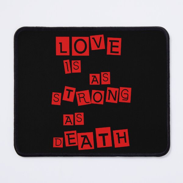 Item preview, Love Is As Strong As Death designed and sold by VashBoutique.