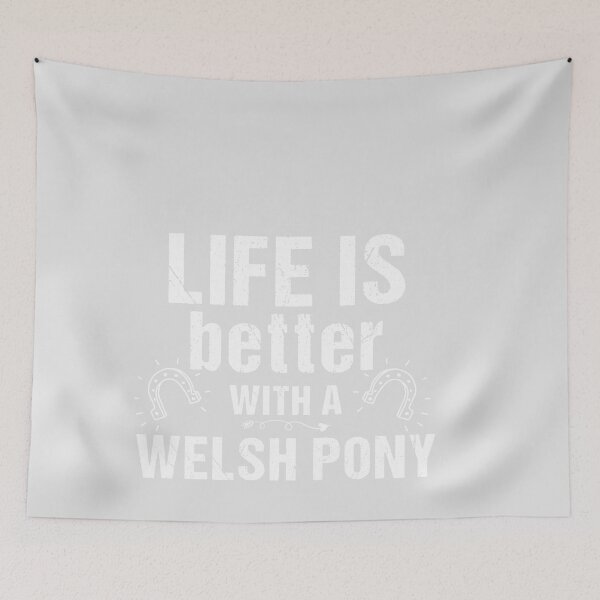 Item preview, Life is better with Welsh Pony Horse Rider Horse Owner Lover designed and sold by Dream-bubble.