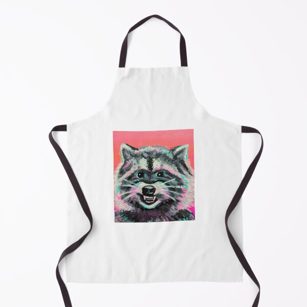 Item preview, Neon Raccoon Painting Original Art designed and sold by Intergalactic Unicorn: Art by Anna Schmidt.