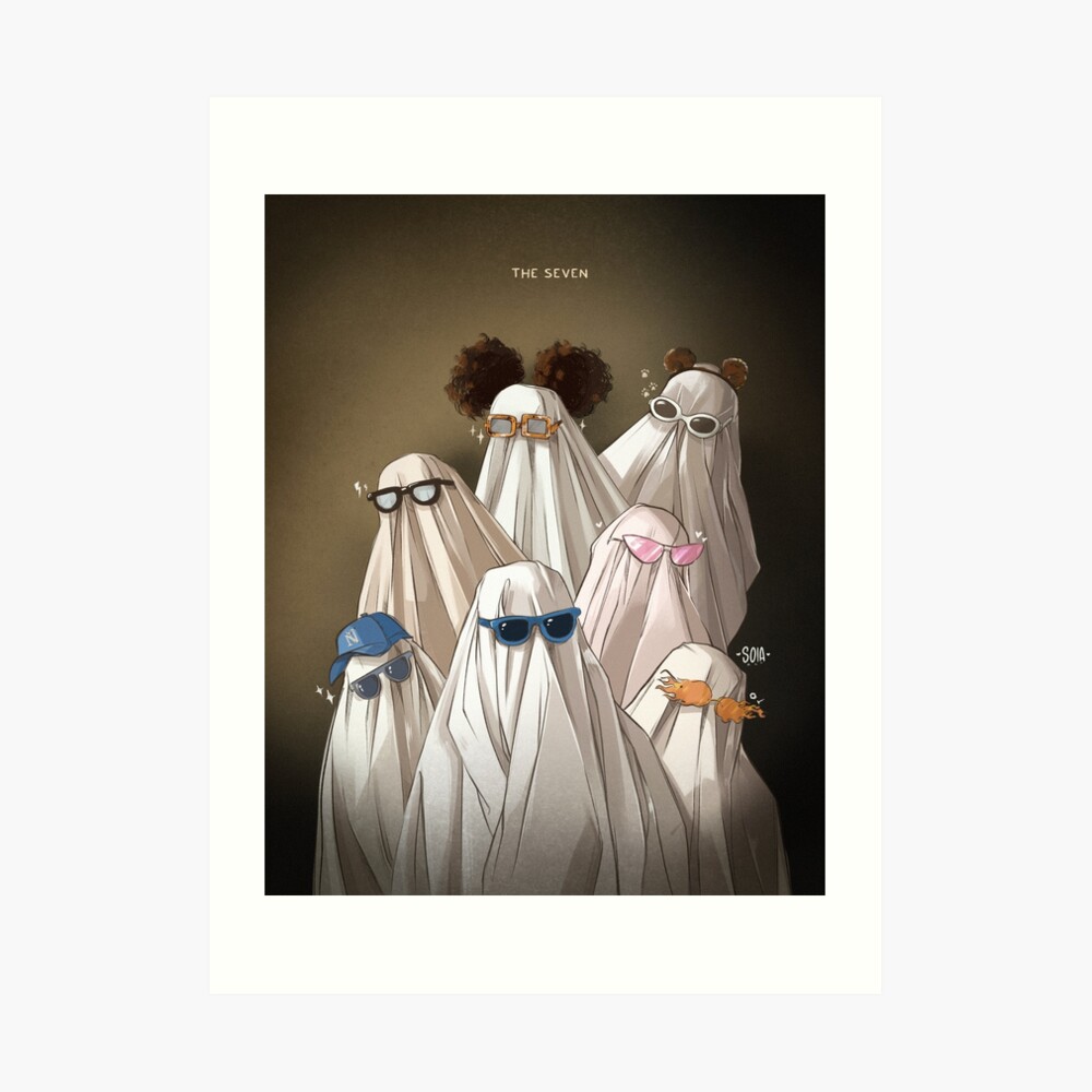 【未使用】アートプリント「The Ghost Queen」AyanoNakano ghost trend: the seven edition 