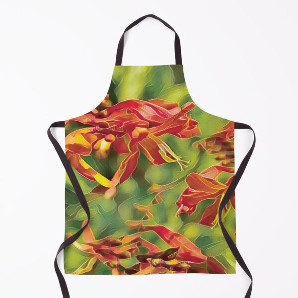 Item preview, Fiery Falling Stars | Crocosmia Montbretia Valentine flower designed and sold by arlutai.