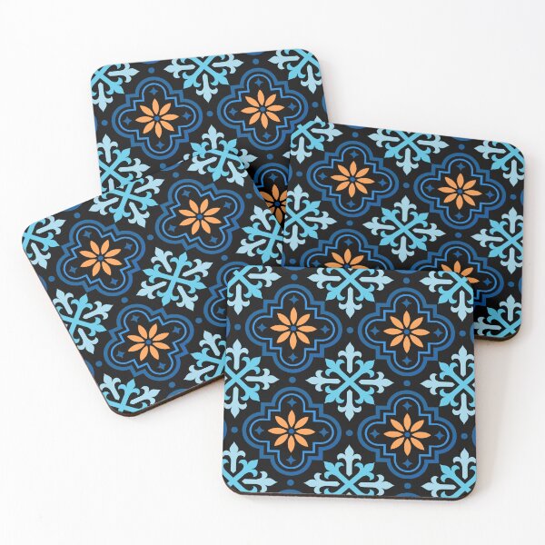 Item preview, Spanish Tile Blue 001 - Repeat Pattern designed and sold by kernowerno.